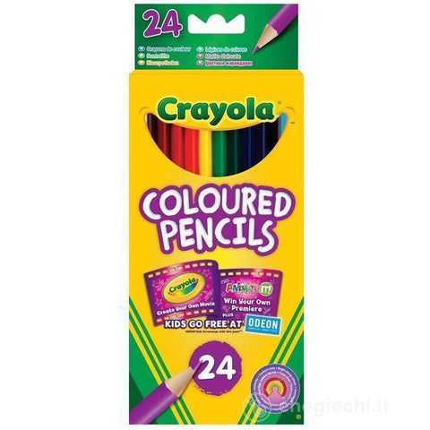 24 Matite Colorate Crayola - toysvaldichiana.it