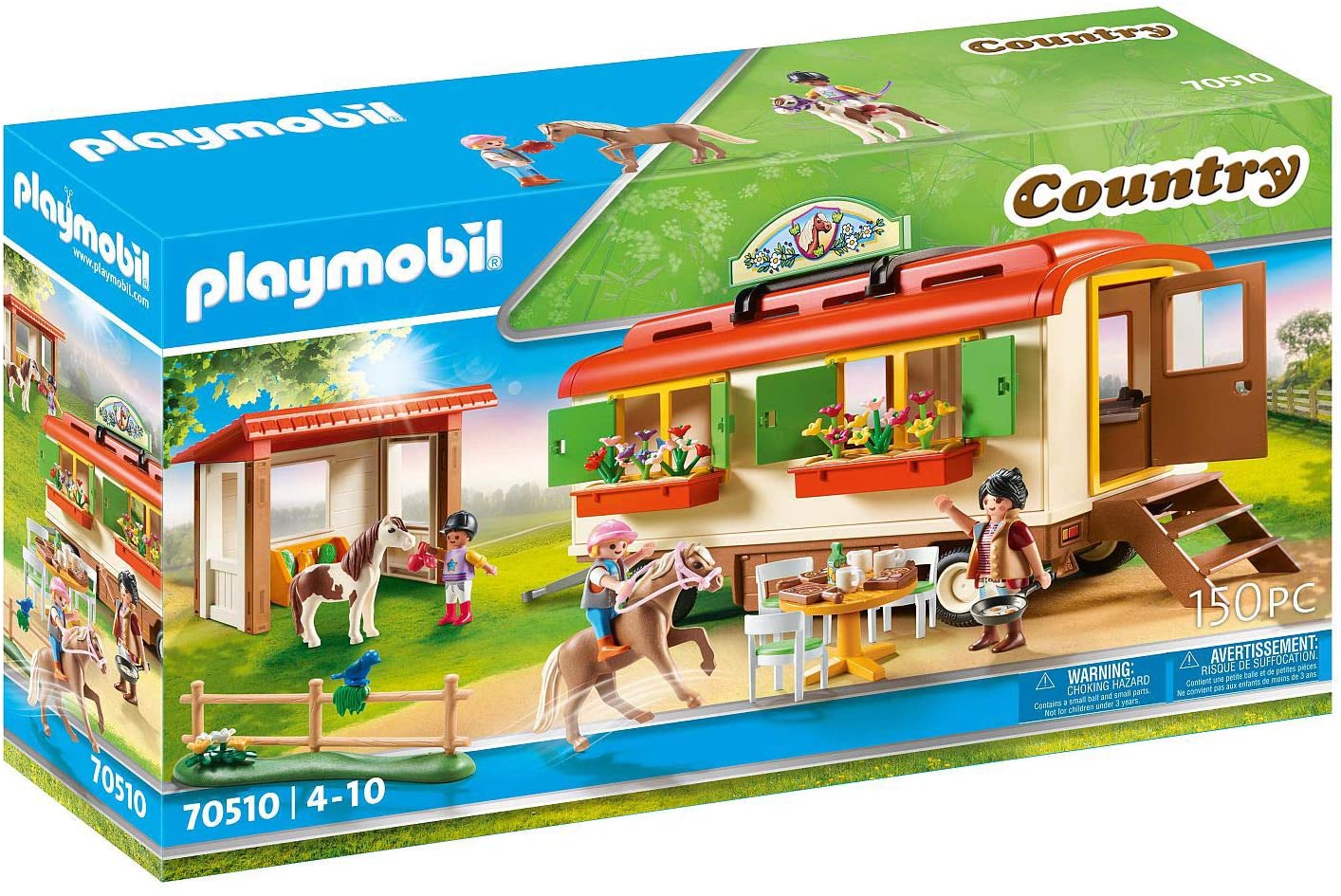 70510 Ranch Dei Pony Con Roul Playmobil toysvaldichiana.it 