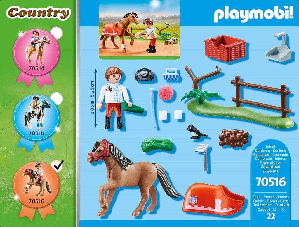 70516 Pony Connemara Playmobil toysvaldichiana.it 