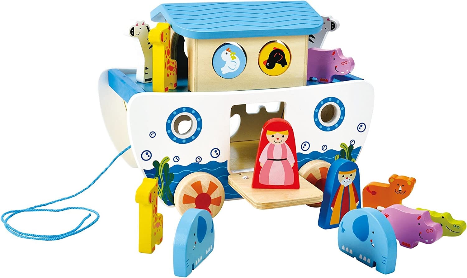 Arca Di Noe Trainabile Hape toysvaldichiana.it 