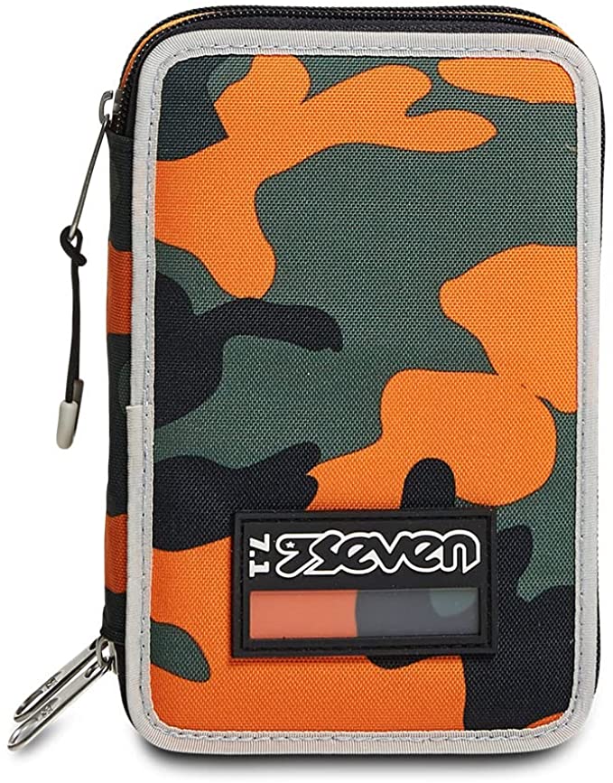 Astuccio 3 Zip Seven Camoupix toysvaldichiana.it 