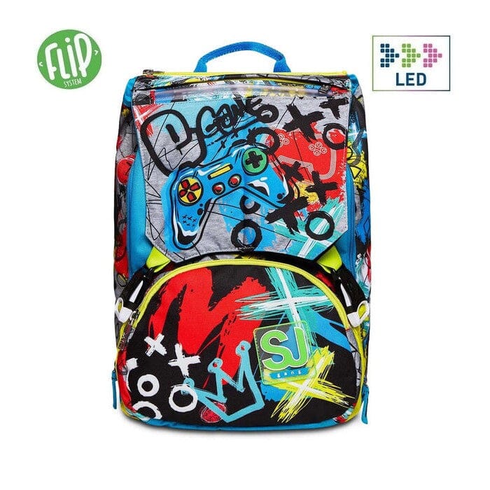 Astuccio 3 Zip Sj Gang Glitzled Boy 30c202309_208 toysvaldichiana.it 