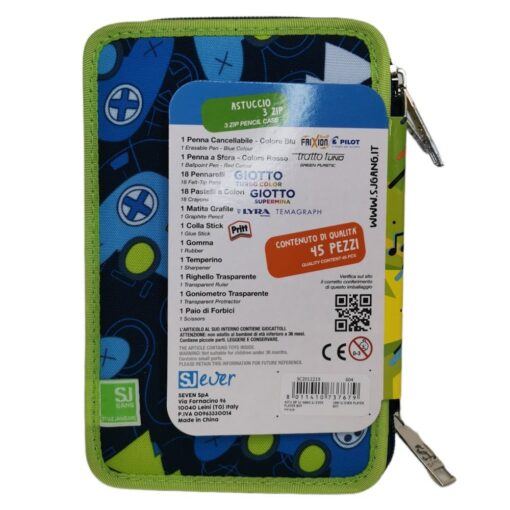 Astuccio 3 Zip Sj Gang Sj Ever Player Boy toysvaldichiana.it 