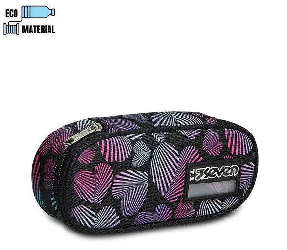 Astuccio Bustina Round Plus Grs Seven Freethink Jet Black Girl toysvaldichiana.it 