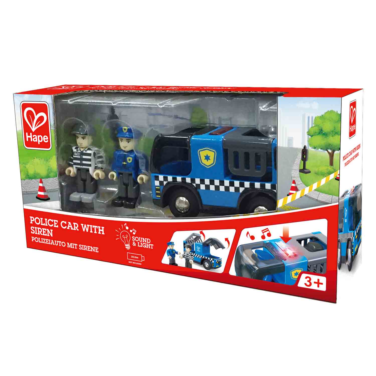 Auto Della Polizia Con Sirena Hape toysvaldichiana.it 