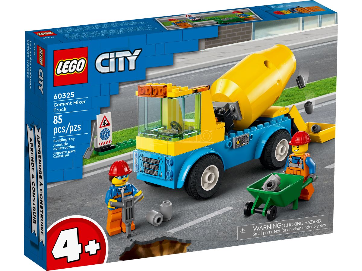 Autobetoniera 60325 City LEGO toysvaldichiana.it 