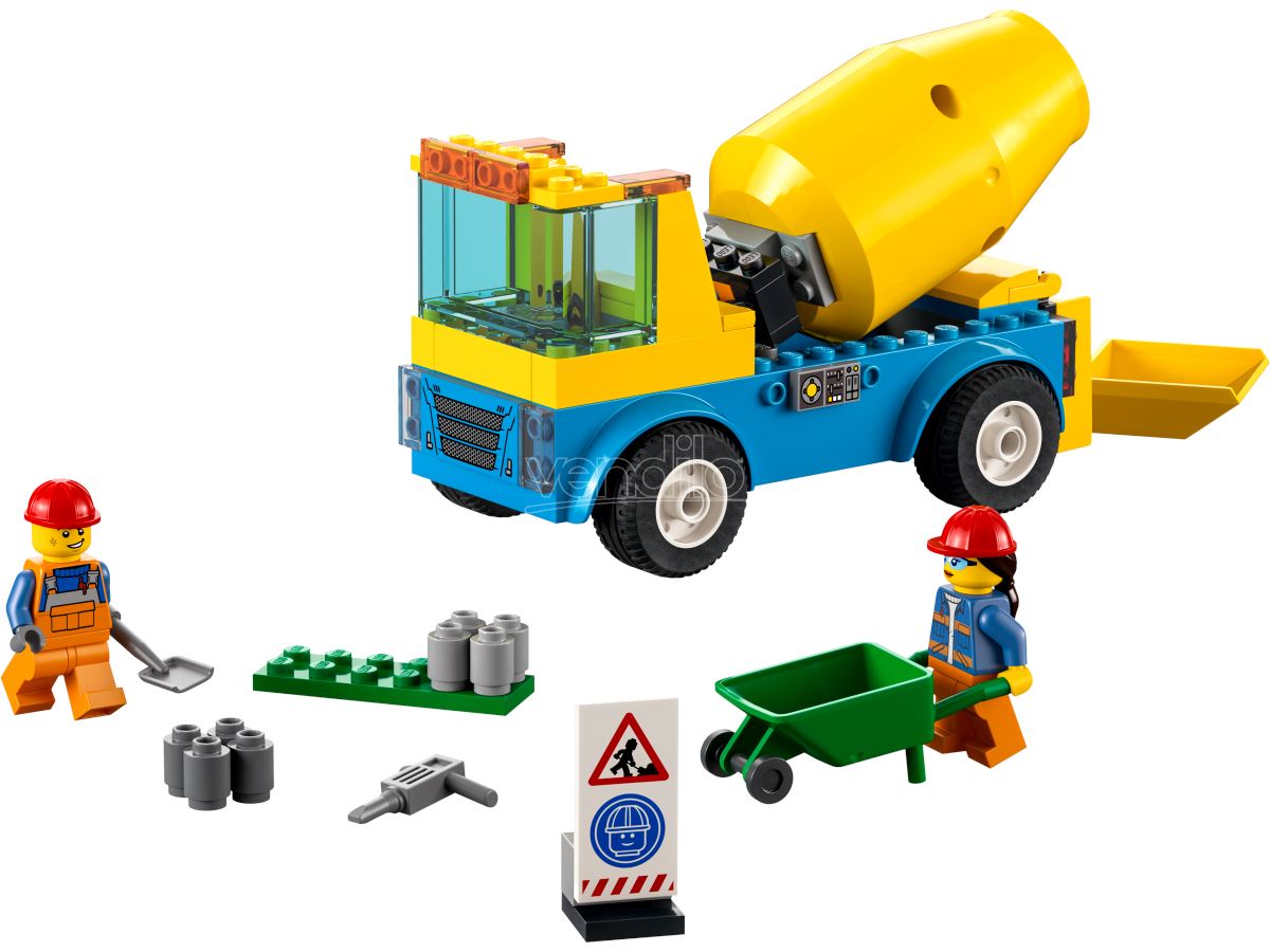 Autobetoniera 60325 City LEGO toysvaldichiana.it 