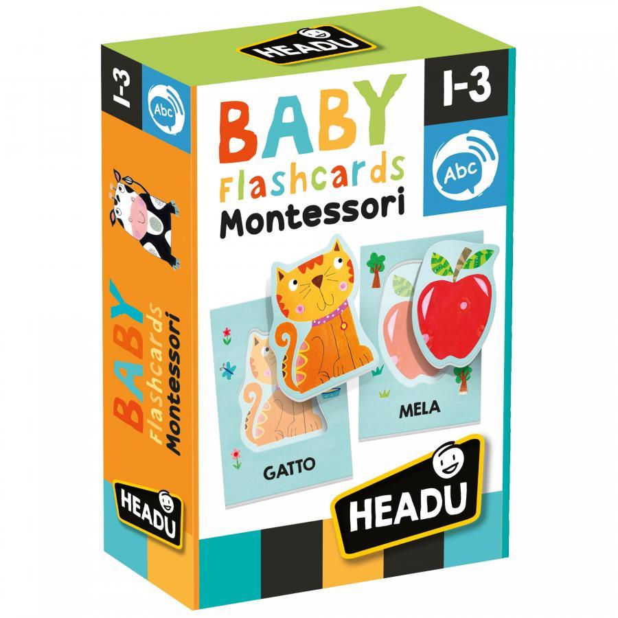 Baby Flashcards Montessori HEADU 