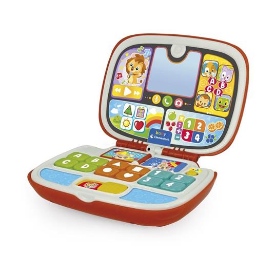 Baby Laptop Amici Animali Clementoni toysvaldichiana.it 
