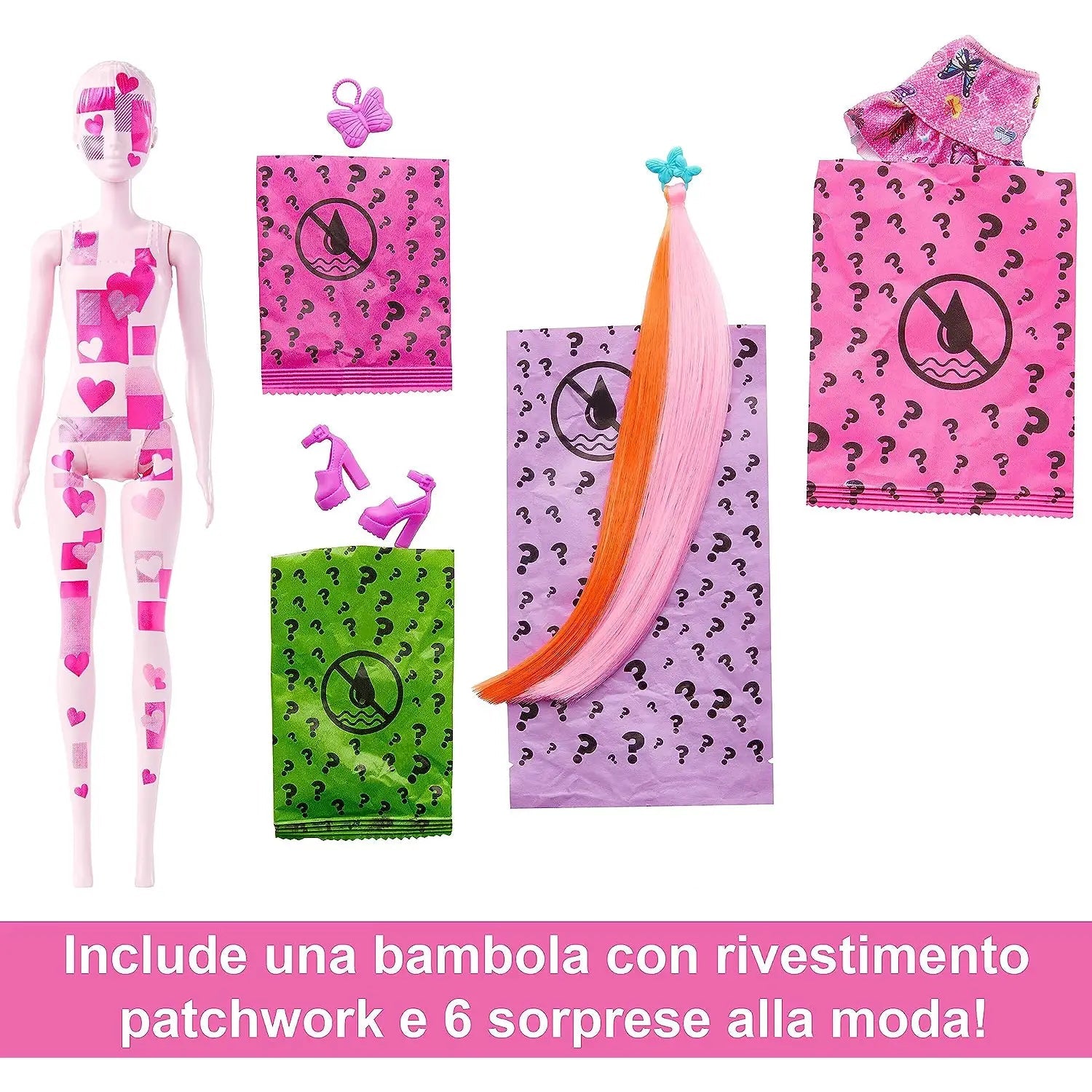 Barbie Color Reveal Bambola Jeans Hjx55 MATTEL 