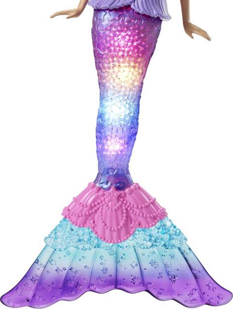 Barbie-Dreamtopia Sirena Luci Scintillanti Bambola Bionda con Coda che si Illumina MATTEL 