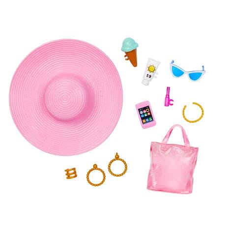 Barbie Movie - Barbie bambola bionda con costume da bagno rosa toysvaldichiana.it 
