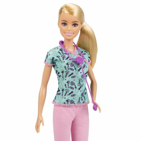 Barbie- Playset con Bambola Infermiera e tanti accessori, giocattolo per bambini 3+anni toysvaldichiana.it 