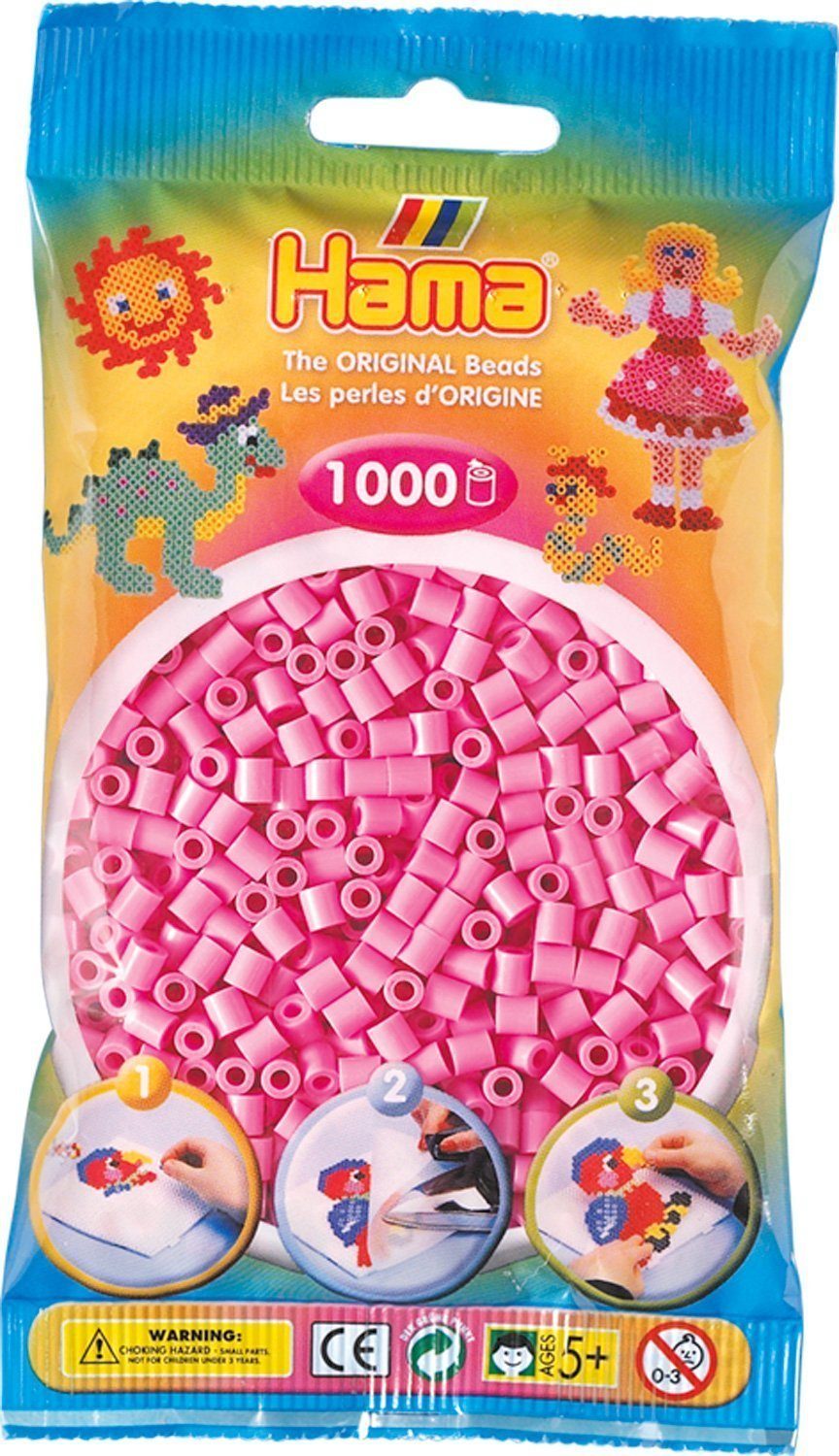 BEADS BUSTINA 1000 ROSA PASTELLO - toysvaldichiana.it