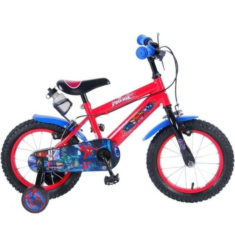 Bicicletta 14" SPIDERMAN ALBRI toysvaldichiana.it 