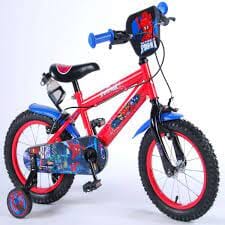 Bicicletta 14" SPIDERMAN ALBRI toysvaldichiana.it 
