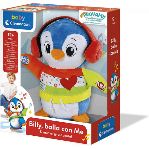 Billy Balla Con Me Peluche Interattivo Parlante Clementoni toysvaldichiana.it 
