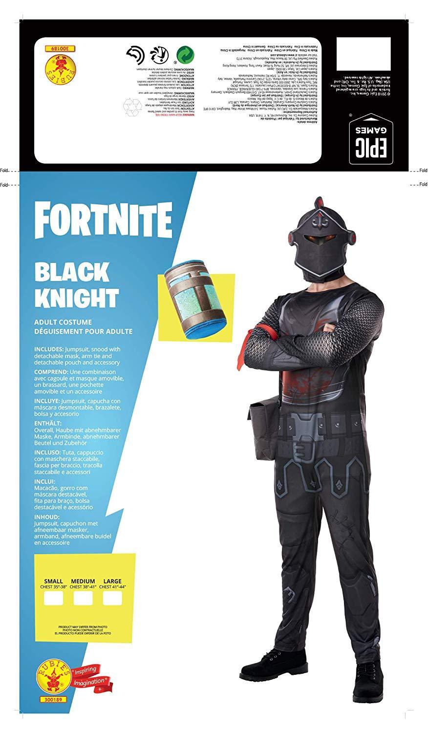 BLACK KNIGHT JUMPSUIT ADULTO - toysvaldichiana.it