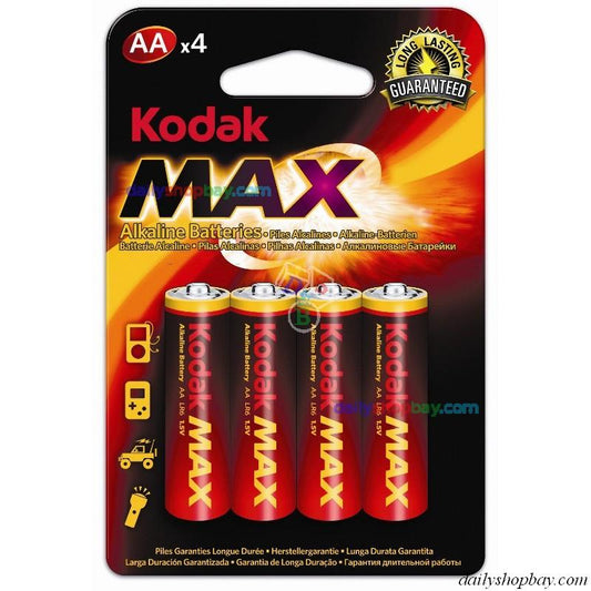 Blister 4 pile AA stilo max kodak - toysvaldichiana.it