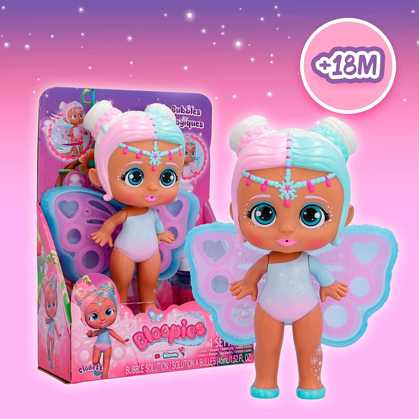 Bloopies Fairies Magic Bubbles IMC toysvaldichiana.it 