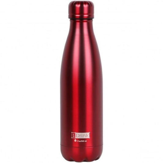 Bottiglia Termica Red Metallizzato I-TOTAL 500 ml toysvaldichiana.it 