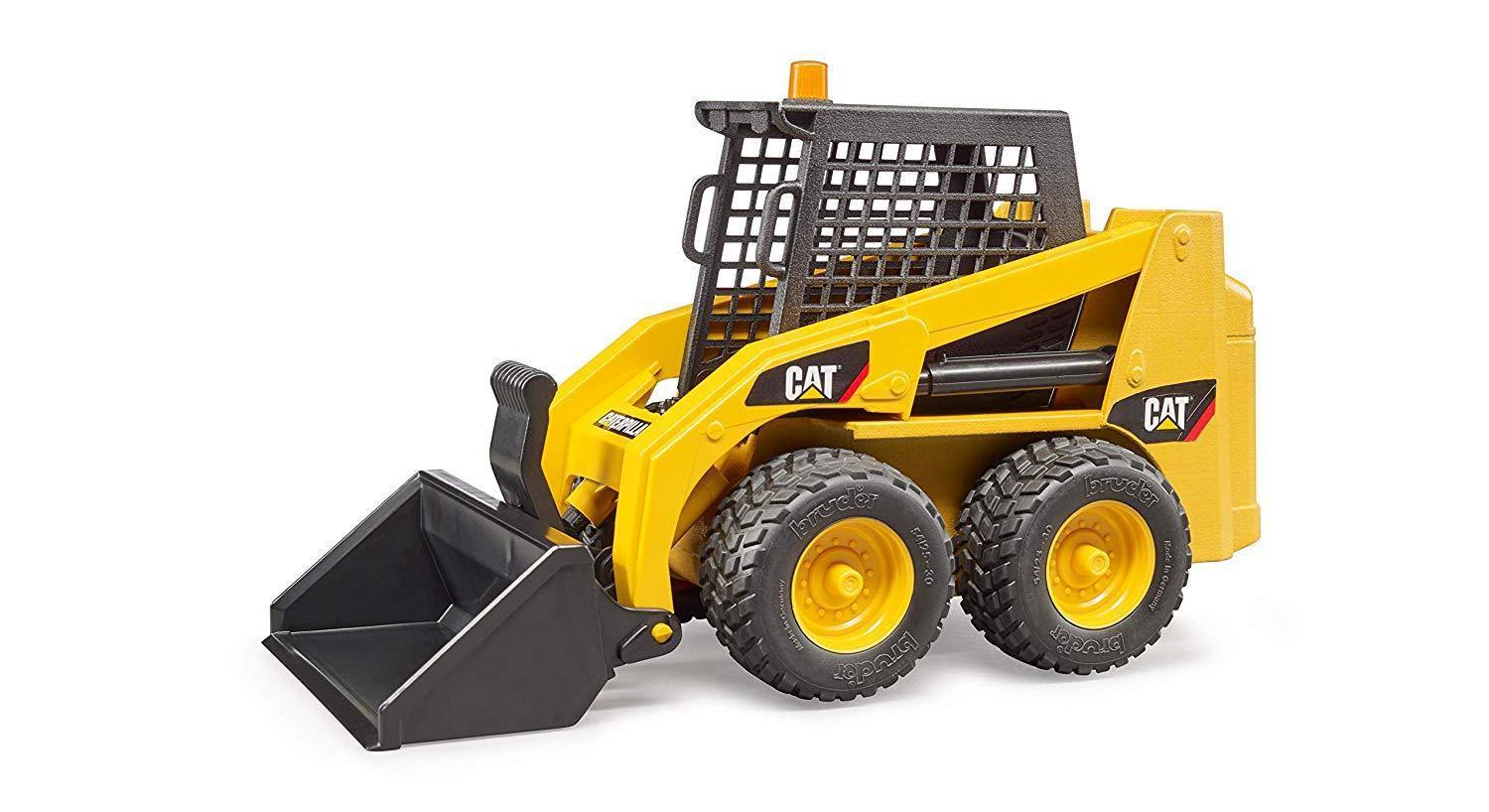 BRUDER 2481 RUSPA BOBCAT CATERPILLAR, COLORE GIALLO - toysvaldichiana.it
