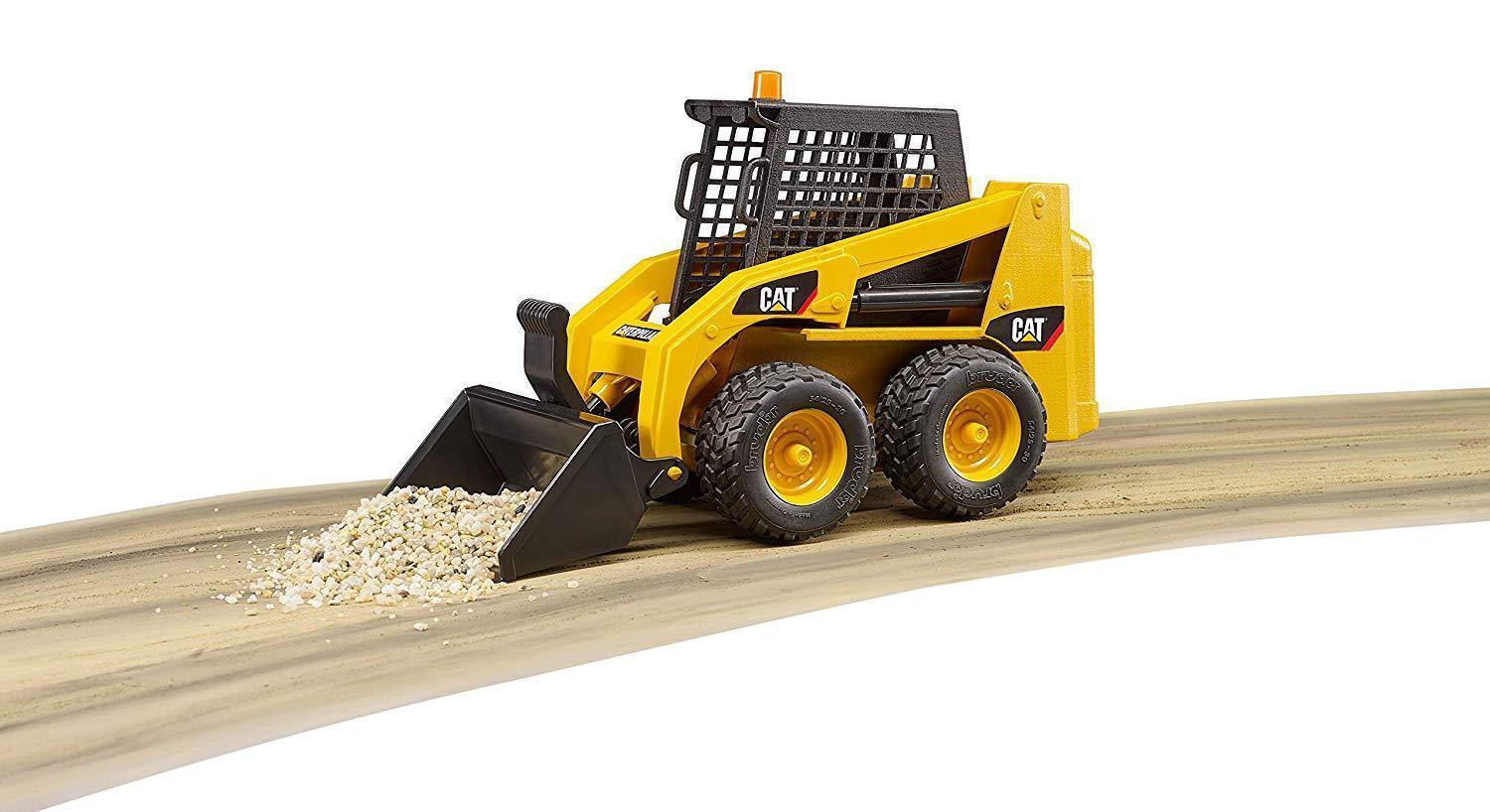 BRUDER 2481 RUSPA BOBCAT CATERPILLAR, COLORE GIALLO - toysvaldichiana.it