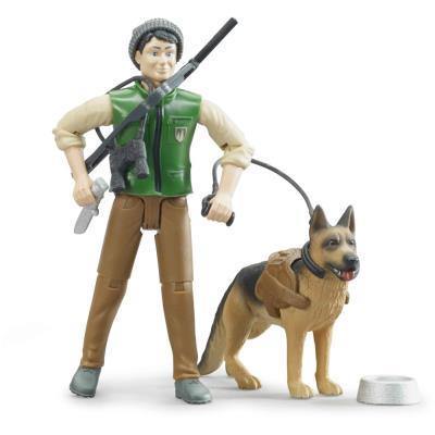 Bruder 62660 Guardia Forestale Con Cane Ed Equipaggiamento - toysvaldichiana.it