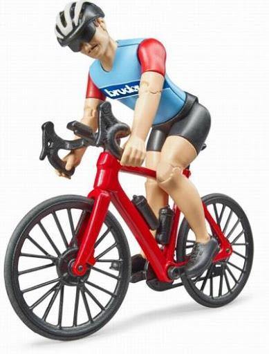 Bruder 63110 Bicicletta Da Strada Con Ciclista - toysvaldichiana.it