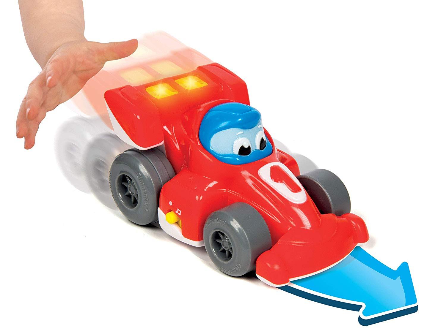 Bruno auto da corsa Clementoni - toysvaldichiana.it