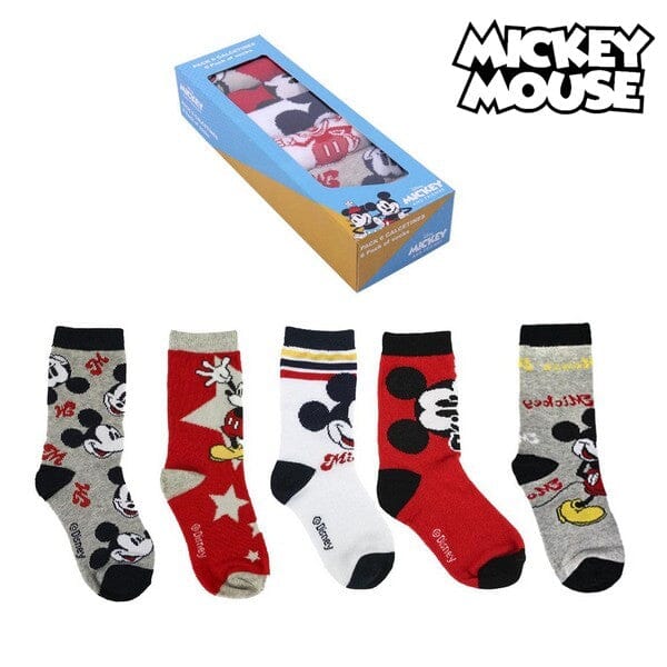Calzini Topolino (5 paia) Multicolor misura 19/22 toysvaldichiana.it 