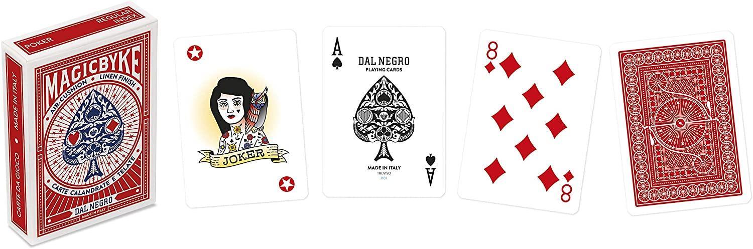 Carte da Gioco Magic Byke Rosso - toysvaldichiana.it