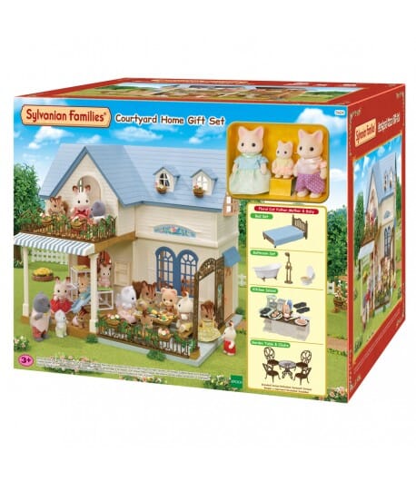 Casa Con Cortile SYLVANIAN FAMILIES toysvaldichiana.it 
