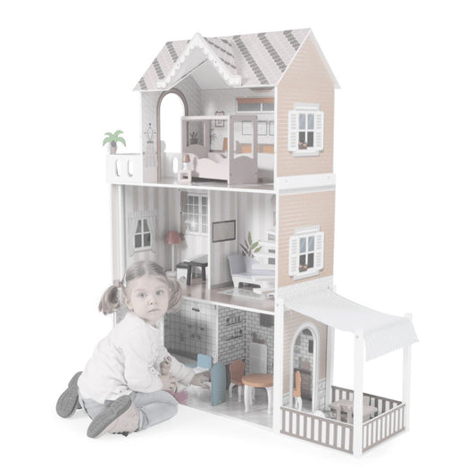 Casa delle Bambole in Legno cm 120 Giocheria toysvaldichiana.it 