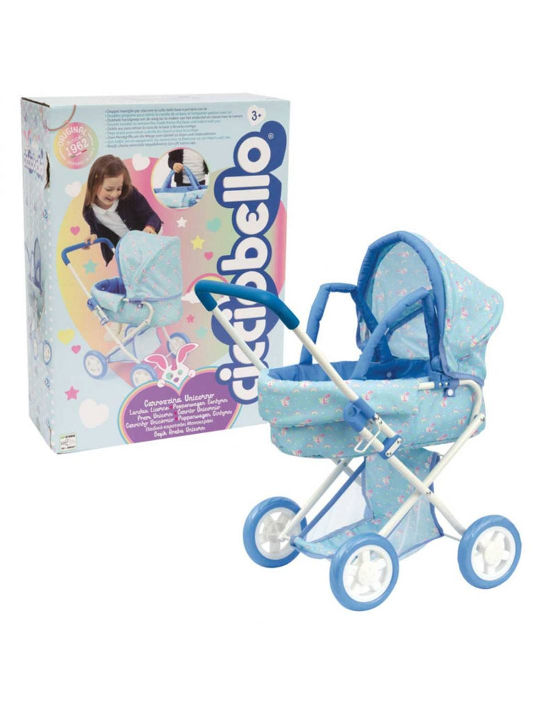 Cicciobello Carrozzina unicorno Giochi Preziosi toysvaldichianasrl 