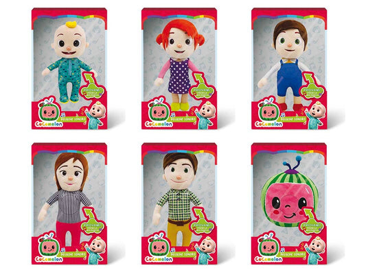 COCOMELON PELUCHE MUSICALE 15-12cm GAV57325 toysvaldichiana.it 