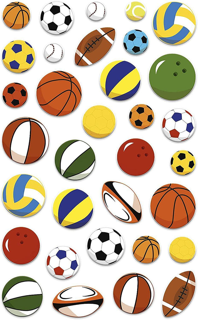 Cooky Ballons De Sports Adesivi stickers - toysvaldichiana.it