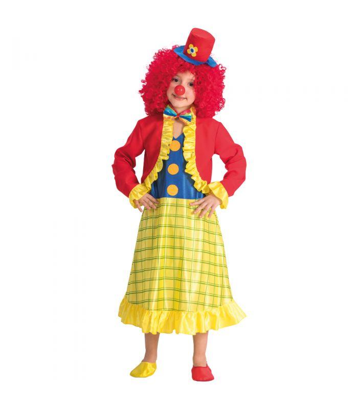 Vestito carnevale online pagliaccio bimba