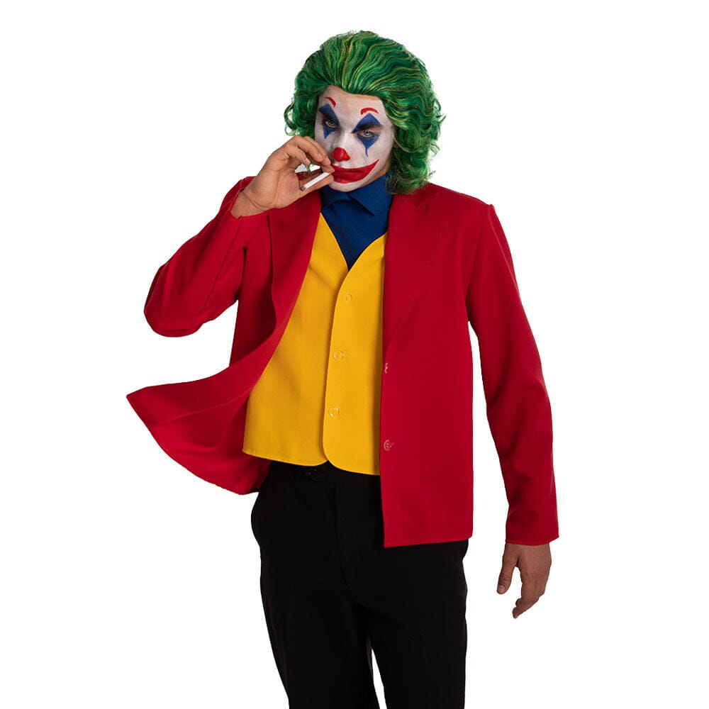Costume Crazy Clown Tg.M adulto joker toysvaldichiana.it 