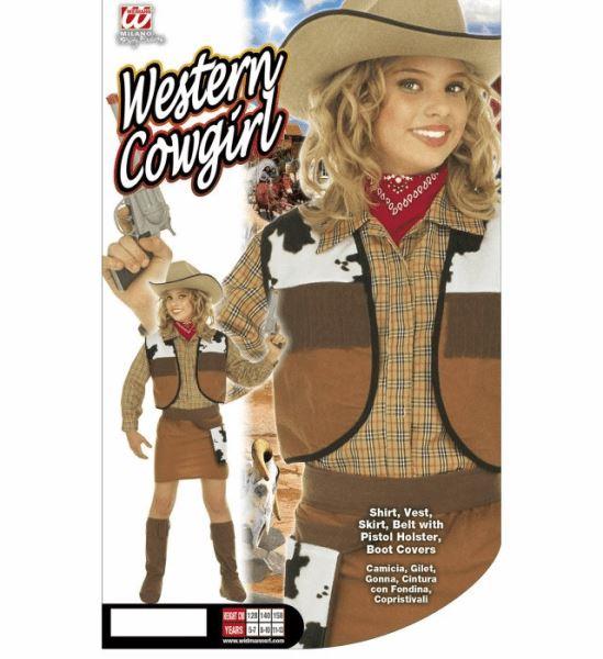 Costume di Carnevale Cowgirl  5-7 Anni - toysvaldichiana.it