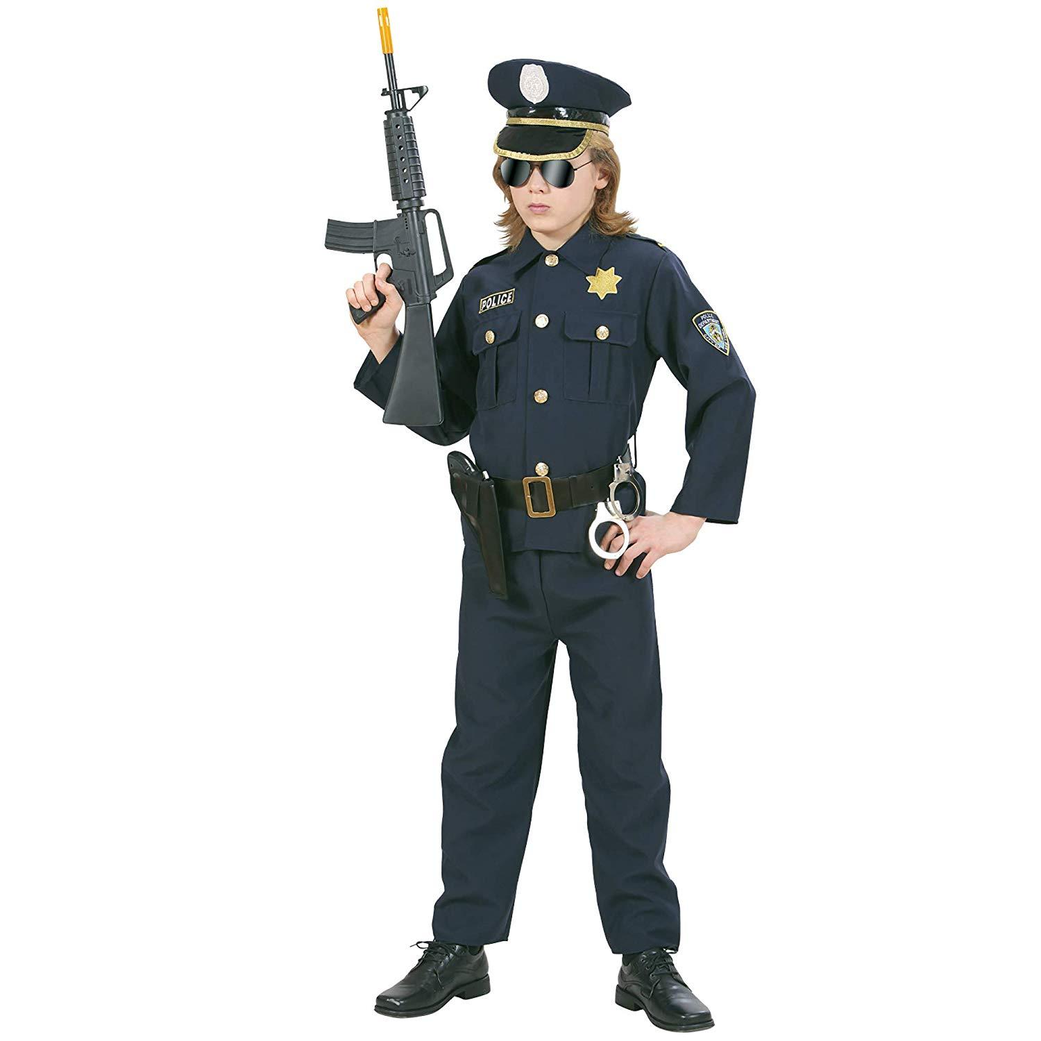 Costume di Carnevale Poliziotto   11-13 Anni - toysvaldichiana.it
