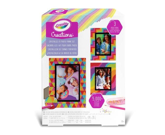 Crayola: Cristallizza! Set Cornici Portafoto Creations toysvaldichiana.it 