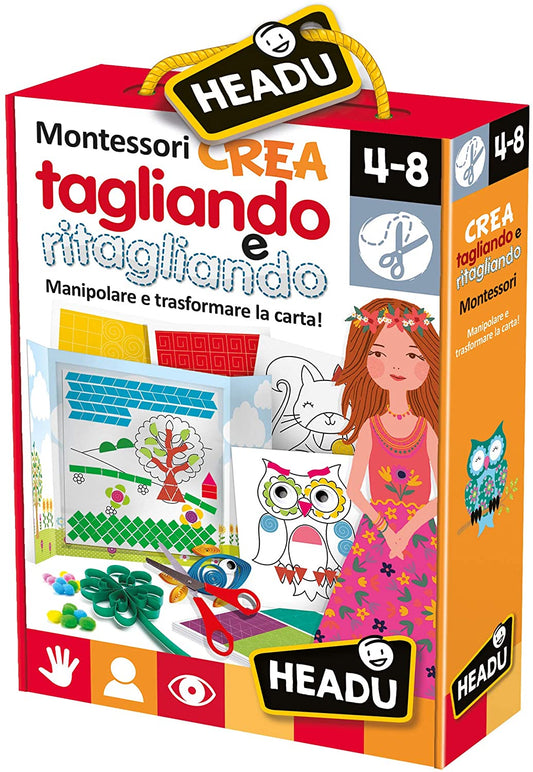 Crea Tagliando E Ritagliando Montessori HEADU 