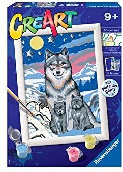 CreArt Serie E Lupi al chiaro di luna Ravenburger toysvaldichiana.it 