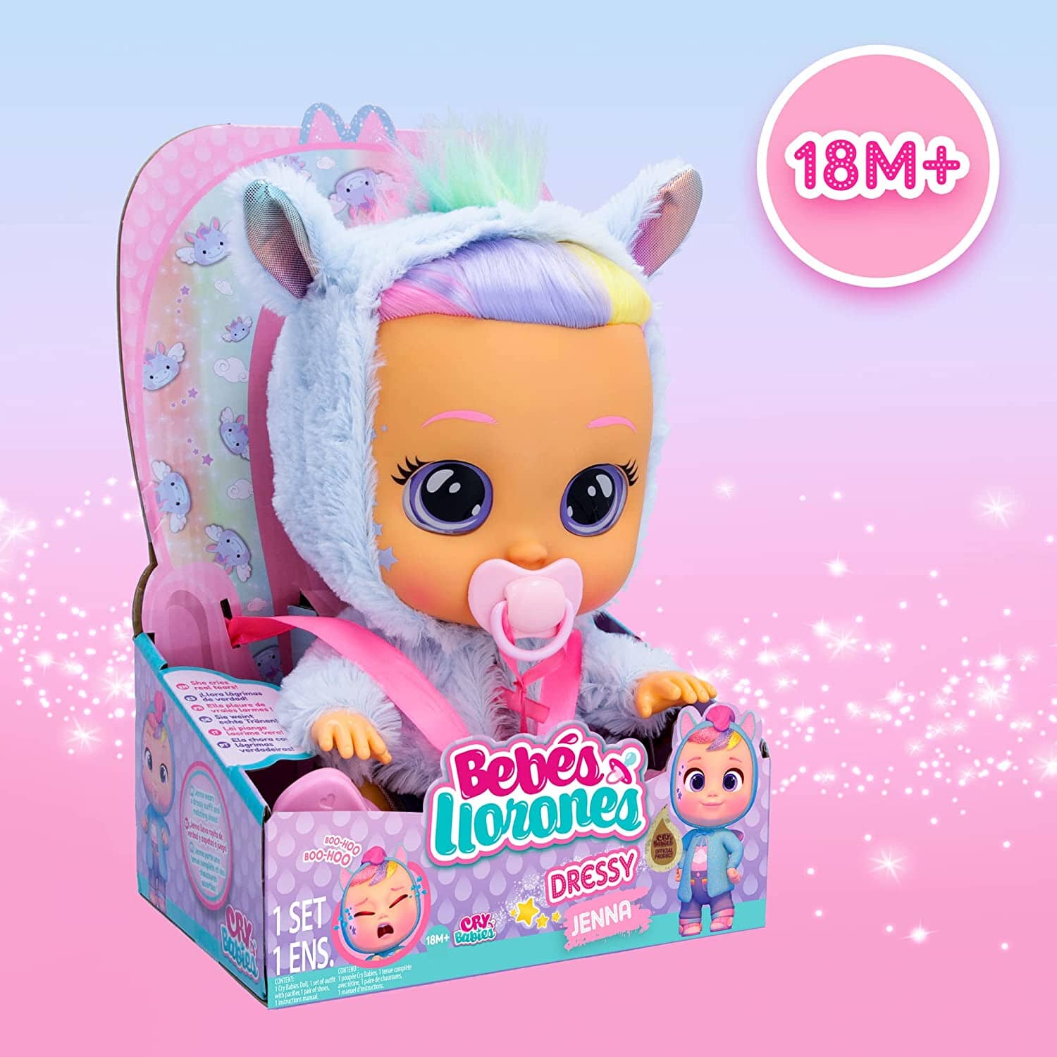 Cry Babies Dressy Fantasy Jenna IMC TOYS toysvaldichiana.it 