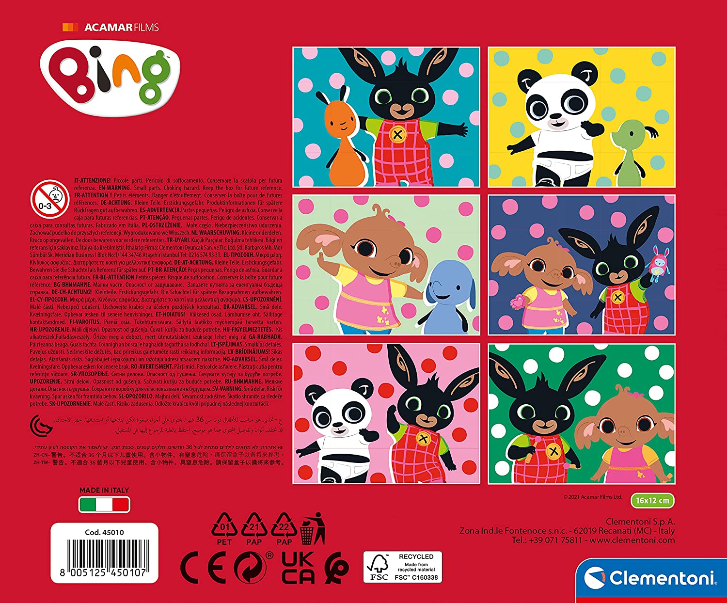 Cubi Bing CLEMENTONI toysvaldichiana.it 