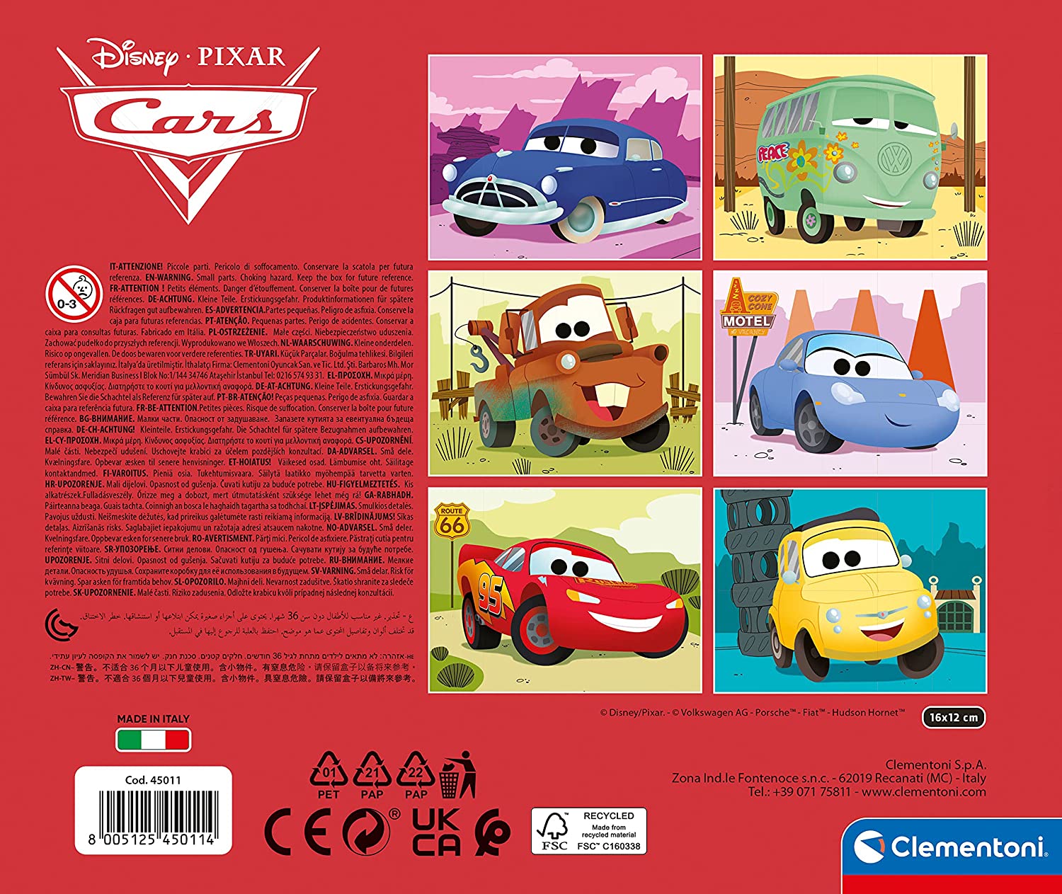 Cubi Cars CLEMENTONI toysvaldichiana.it 