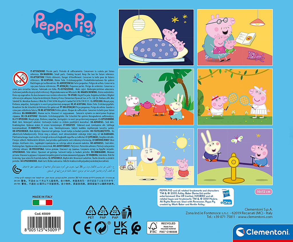 cubi Peppa Pig CLEMENTONI toysvaldichiana.it 