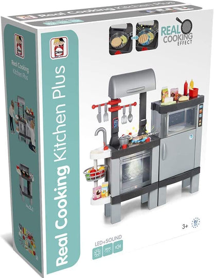 Cucina Real Cooking Plus 2 In 1 Con Suoni E Accessori CHICOS toysvaldichiana.it 