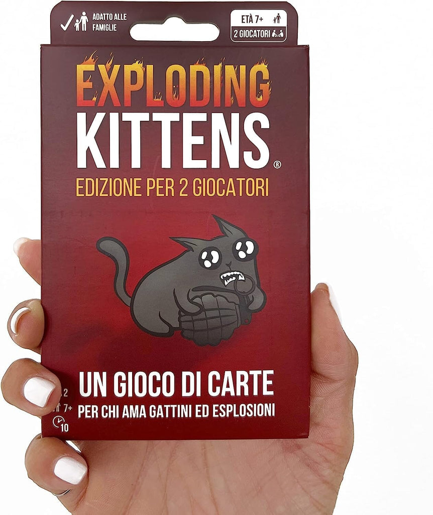Exploding Kittens Edizione Per 2 Giocatori toysvaldichiana.it 